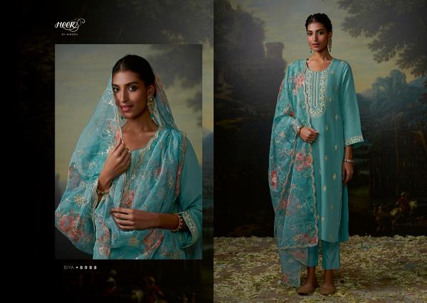 Kimora Heer Siya New Fancy Cotton Designer Salwar Suit Collection